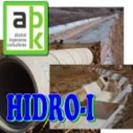 hydraulic. flow. channel. pipe android application logo